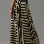 Loose Wide Leg Polka-Dot Striped Casual Pants Bottoms Trousers