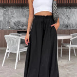 ON MY HEART WIDE LEG LINEN PANTS - 4 COLORS