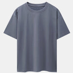 Romantic Doves Back Print Drop Shoulder Oversize T-Shirt