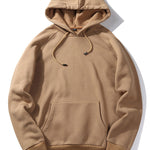 Slogan Back Print Hoodie