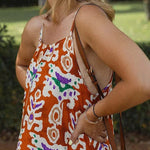 Fashion Sleeveless Sling Loose Dress