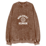 Worldwide Human Vintage Sweatshirt