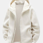 Teddy Corduroy Reversible Hooded Jacket