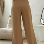 Margovil High Waist Tailored Wide Leg Trousers