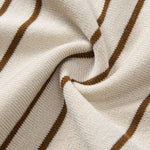 Striped Knitted Polo Shirt