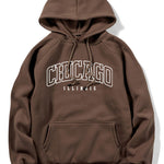 Chicago Character Print Hoodie