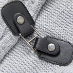 Detachable Scarf Neck Sweater