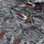 Horn Button Hooded Sweater