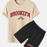 Brooklyn Print T-Shirt & Shorts