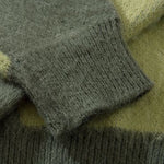Cat Print Knit Sweater
