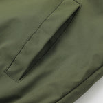 Detachable Hooded Bomber Jacket