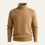 Carezza Cashmere Turtleneck Brown