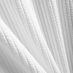 Ribbed Cuban Collar Polo & Straight Leg Ribbed Pants