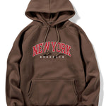 New York Brooklyn Print Hoodie