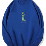 Comet Dinosaur Print Cotton Sweatshirt