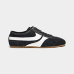 BLACK RETRO TWO-TONE SUEDE RUNNER