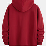 Teddy Fleece Lined Zip Up Hoodie