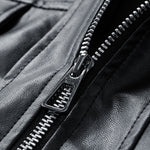 Zipper PU Leather Jacket