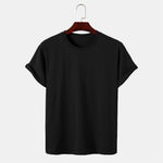 Skeleton Drinking Coffee Print T-Shirt