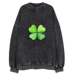 Leaf Clover Vintage Sweatshirt