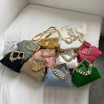 Chains Geometric Handbags