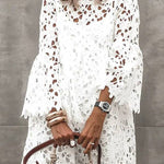Lace flower temperament small fragrance style short skirt