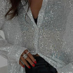 Fashion Personality Bead Shirt