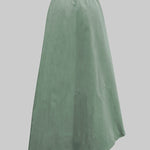 A-Line Loose Asymmetric Elasticity Pockets Split-Joint Skirts Bottoms