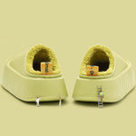 Home Non-Slip Keep Warm Velvet Waterproof Solid Color Slippers