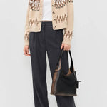 Isle Hairy Button Up Cardigan Sweater