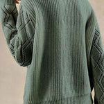 Loose casual pullover women's knitted sweater