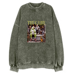 Thug Life Christmas Movie Vintage Sweatshirt