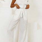 vest sleeveless trousers loose suit