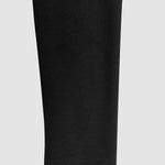 Long Sleeves Loose Asymmetric Buttoned Split-Joint Split-Side Mock Neck Maxi Dresses