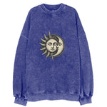 Sun And Moon Vintage Sweatshirt