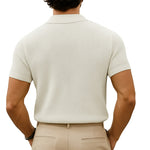 Men's Summer Classic Knitted Breathable V Neck T-Shirt