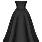 Suspender V-Neck Sleeveless Tutu Maxi Dress