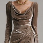 Sylvana | Chic Midi Dress