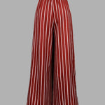 Loose Wide Leg Striped Casual Pants Bottoms Trousers