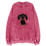 Retro Dachshund Vintage Sweatshirt