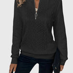 Nora™ | Sweater with Zipper