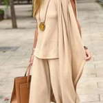 Casual Fashion Long Three-Piece Set