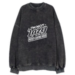 I'm Not Lazy I'm On Energy Saving Mode Vintage Sweatshirt