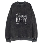 Choose Happy Vintage Sweatshirt