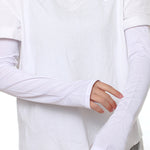 Ice Silk Sun Protection Simple Solid Color Sleevelet