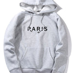 Paris Print Raglan Hoodie & Jogger Pants