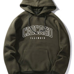 Chicago Character Print Hoodie