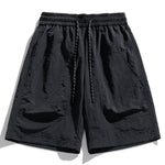 Los Angeles Illustration Bear Print Drop Shoulder Oversize T-Shirt & Patch Pocket Drawstring Shorts
