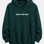 Trust In The Lord Print Relax Fit Hoodie