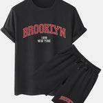 Brooklyn Print T-Shirt & Shorts